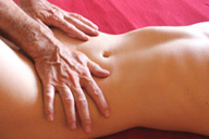 Beschreibung Die wohltuende Bauchmassage